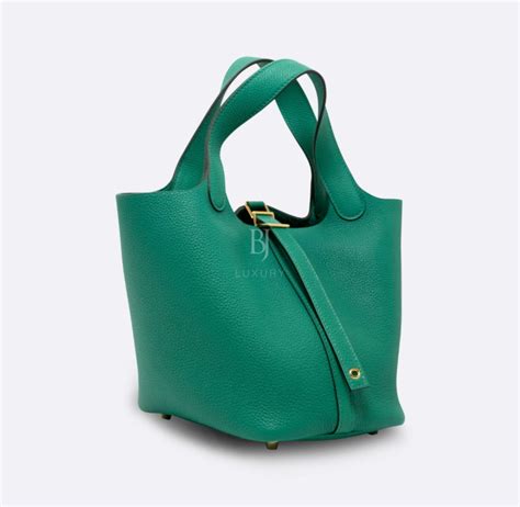 hermes picotin vert jade